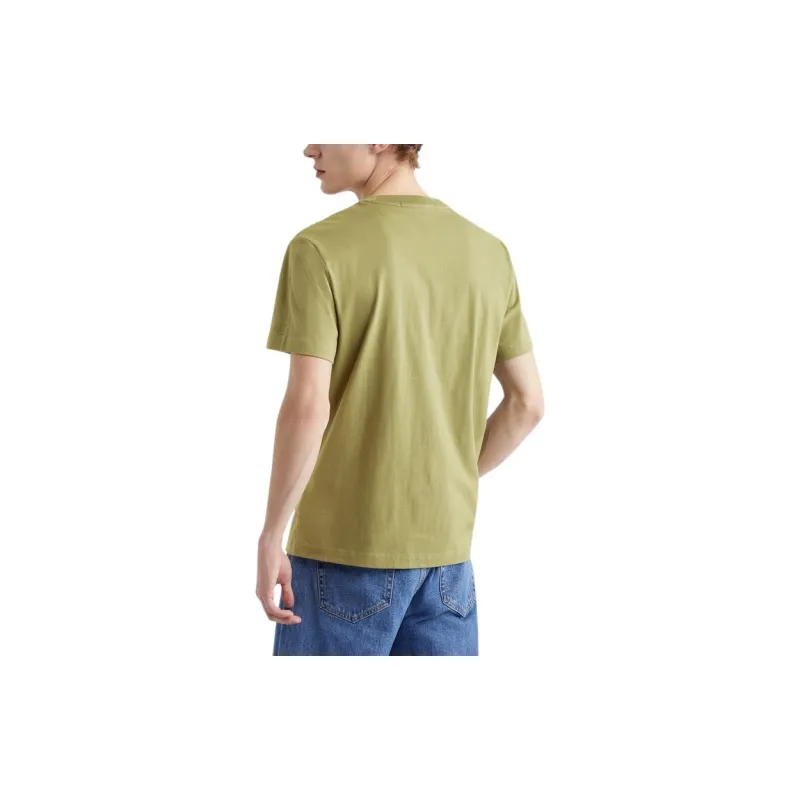 CALVIN KLEIN T Shirt Men's Snail Field Green-2