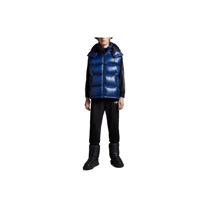MONCLER GENIUS MONCLER GENIUS X Fujiwara Hiroshi FRGMT SS23 Vest Unisex Blue-1