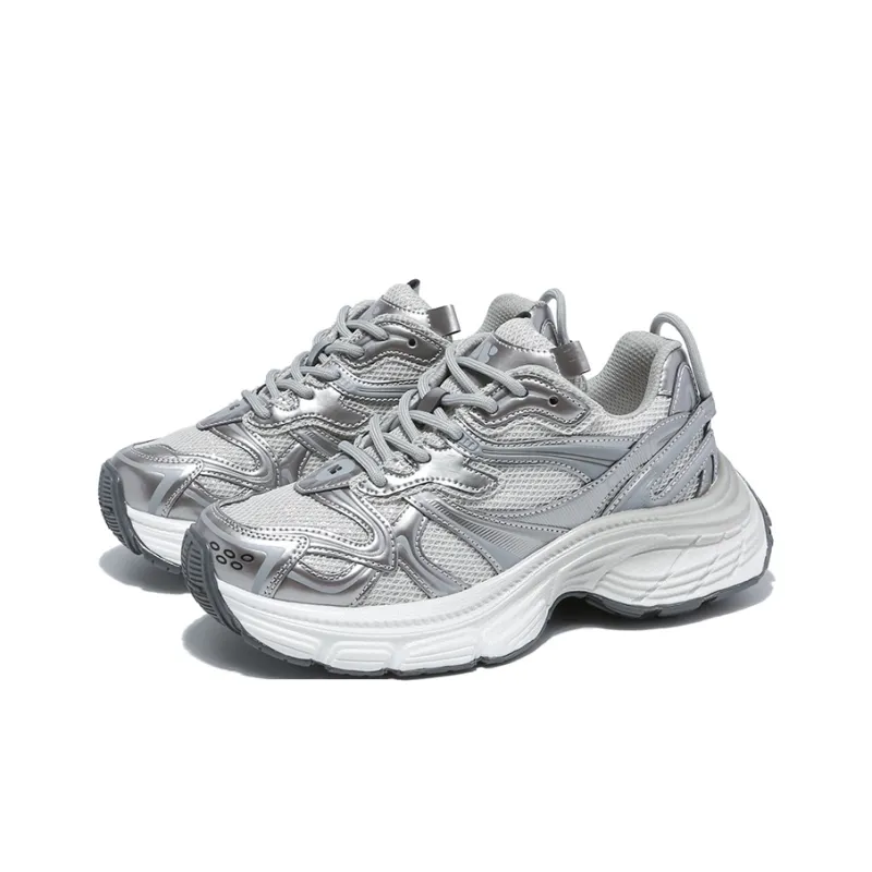 BDED Cushioning, Breathable, Height Increasing Low Top Chunky Sneakers Women's Box Included-12