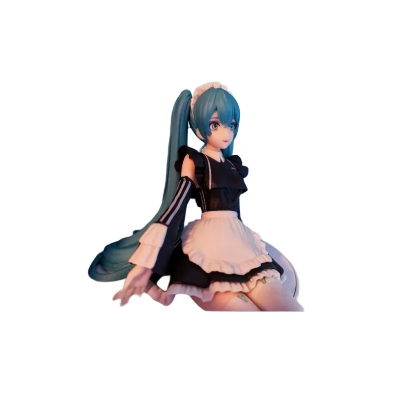 FURYU Hatsune Miku Vocaloid Maid Ver. Noodle Stopper Scale Figure 17cm Bonus Gifts-1