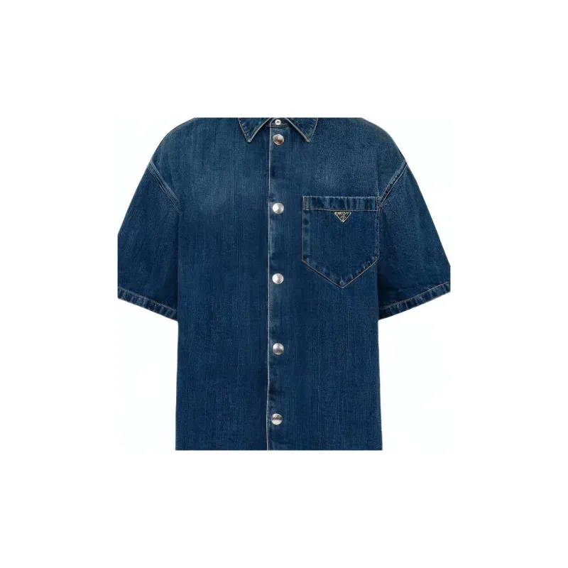 PRADA Shirts Men Marine-5