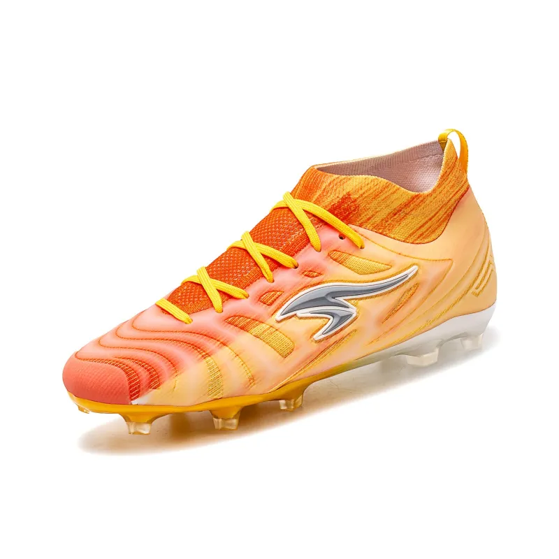 SUNAIS MG Rubber Short Studs TF Rubber Broken Studs Artificial Ground, Natural Ground Breathable Soccer Shoes Unisex-37