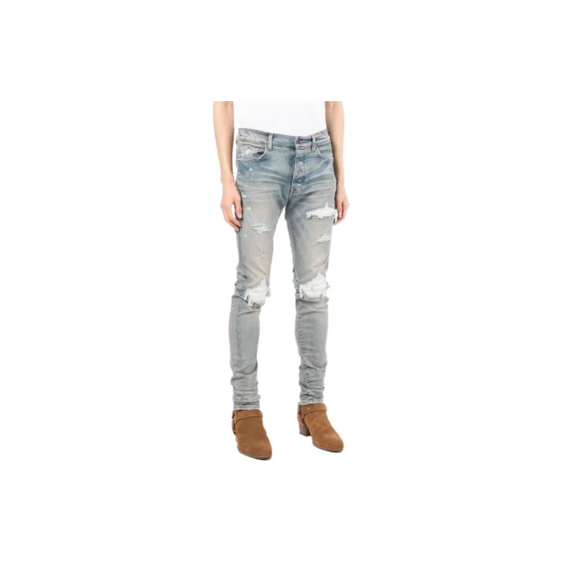 AMIRI Ultra Suede Denim Jeans-6
