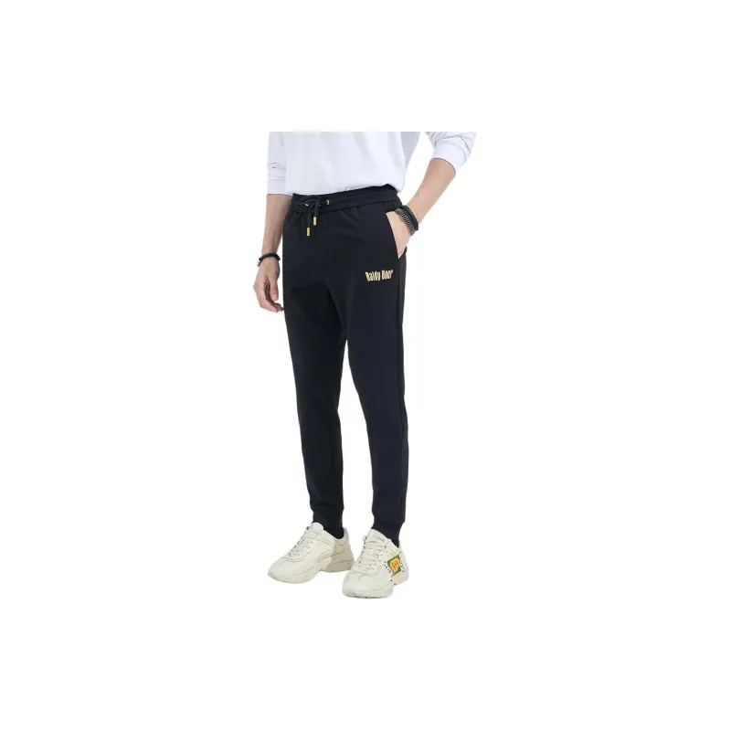 Raidy Boer Casual Pants Men's Black-3