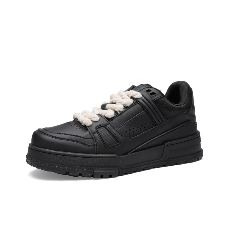 Flange Bullo Low Top Skateboard Shoes Unisex Black-3