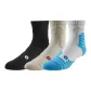 3 Pack (White Blue+Apricot+Black)