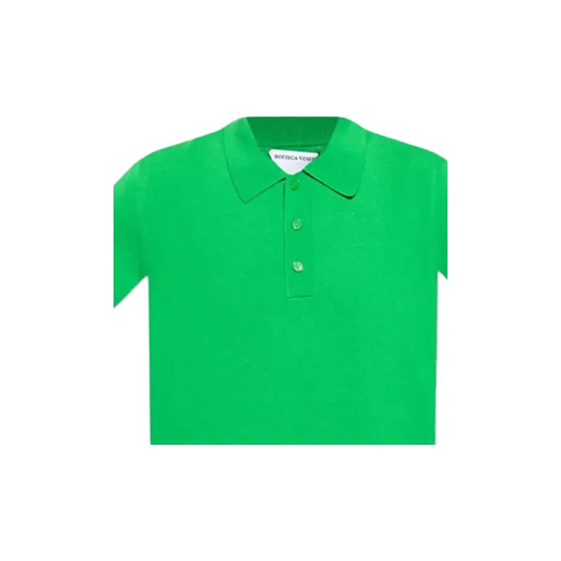 Bottega Veneta Polo Shirts Men Green-5