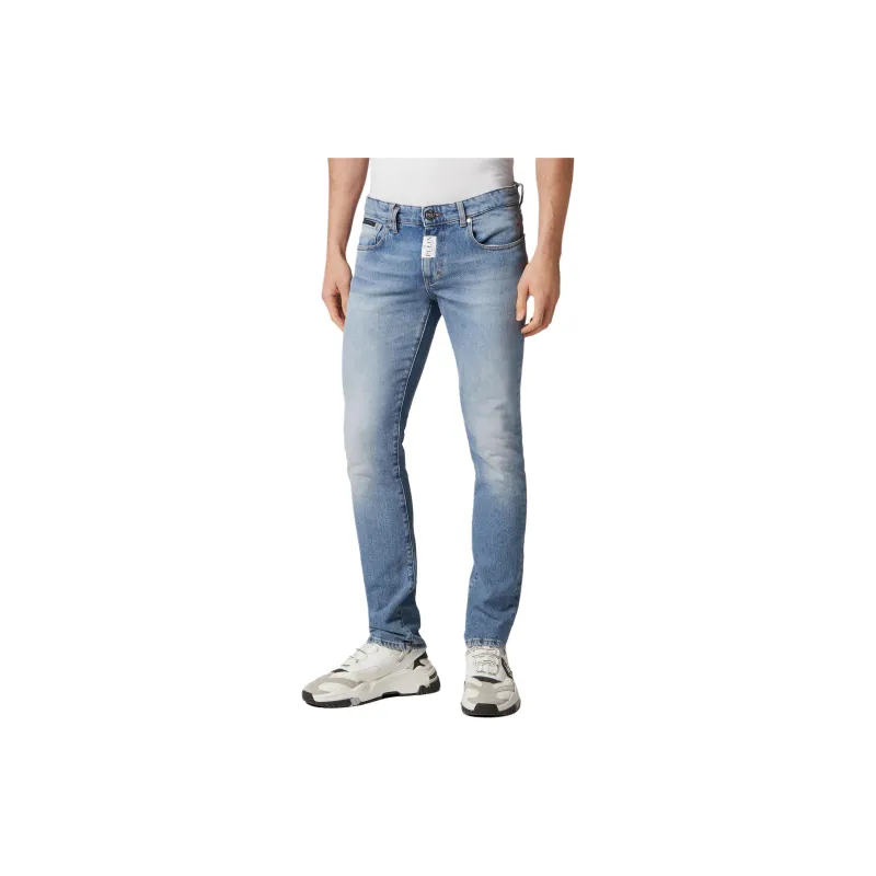 PHILIPP PLEIN Super Fit Logo-plaque Skinny Jeans-2