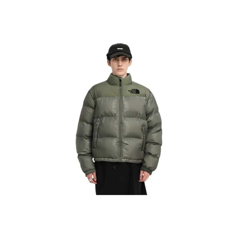 THE NORTH FACE M'S Nuptse On Ball Jacket Khaki Unisex Korea Version-2