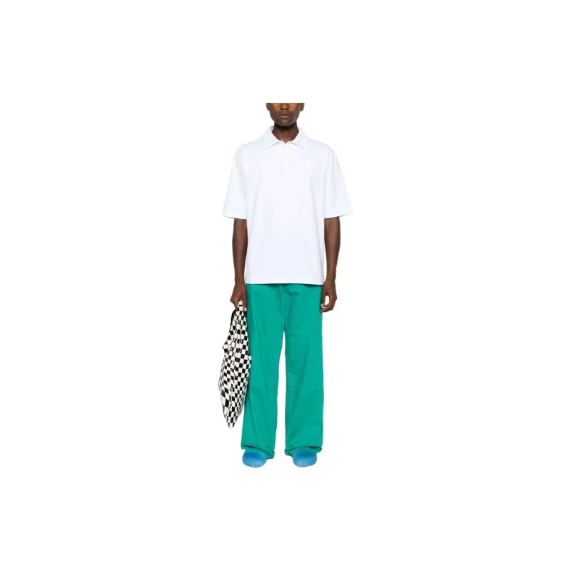 MARNI Logo patch Polo Shirt-1