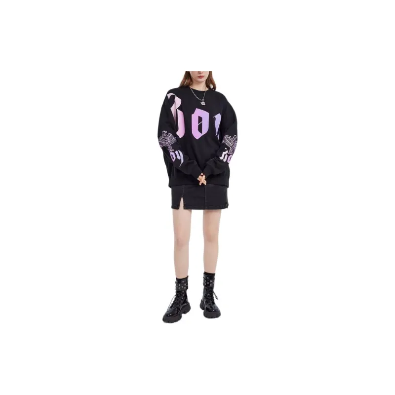 Boy London Sweatshirts Unisex Black-2