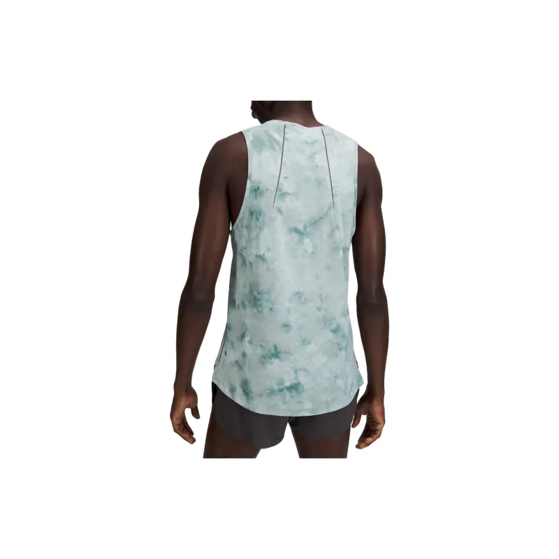Lululemon Fast And Free Tank Tops Men's Trendy Aqua-1