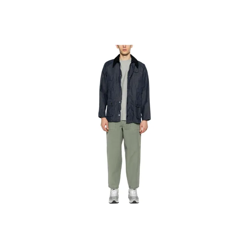 BARBOUR Grindle Mid-rise Tapered Trousers-1