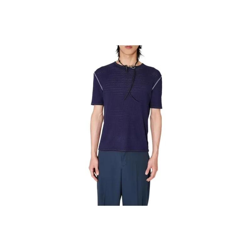 OUR LEGACY T Shirts Men Blue-4