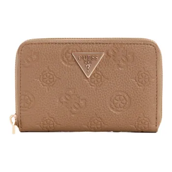 GUESS Artificial Leather Wallet Medium Size Women's Brown