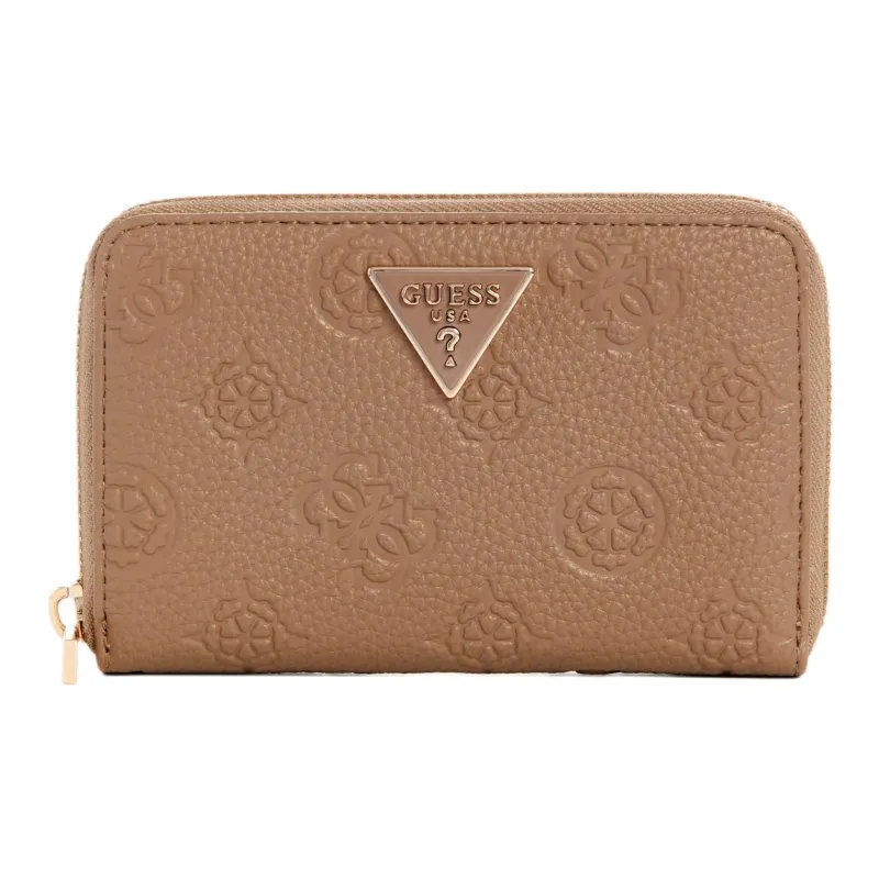 GUESS Artificial Leather Wallet Medium Size Women's Brown-0