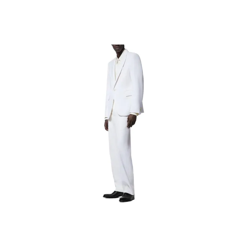 LOUIS VUITTON Single Breasted Wool Blend Evening Jacket-2