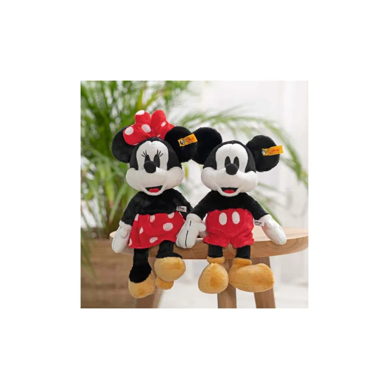 Steiff Stéfy Disney Collaboration Minnie Mouse Dolls Plush Doll 31cm High-0
