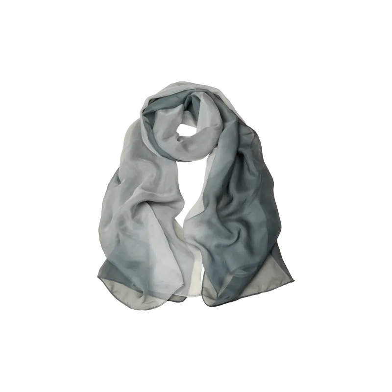 Shanghai Story 100% Mulberry Silk Silk Scarves Women's Dusty Pink Gradient Gift Box Set-32