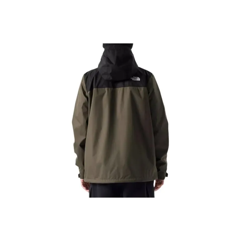 THE NORTH FACE City Outdoor Collection Hiking Water Resistant Windproof Breathable Windbreaker Jacket Unisex Green-2