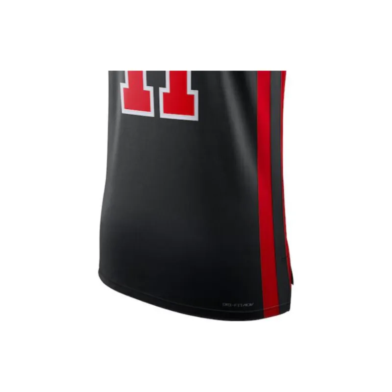 Nike x NBA Basketball Jerseys Men's Black-5