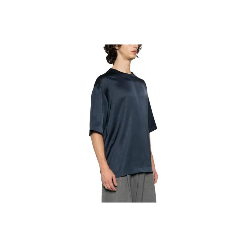 NANUSHKA Isaac Satin T shirt-3