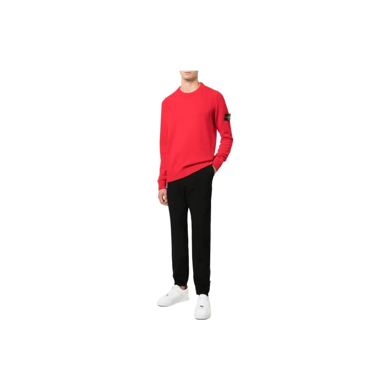 STONE ISLAND Sweaters Men Red-1