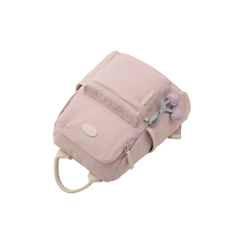 TOUTOU Fabric Backpack Large Size Women's Multicolor-16