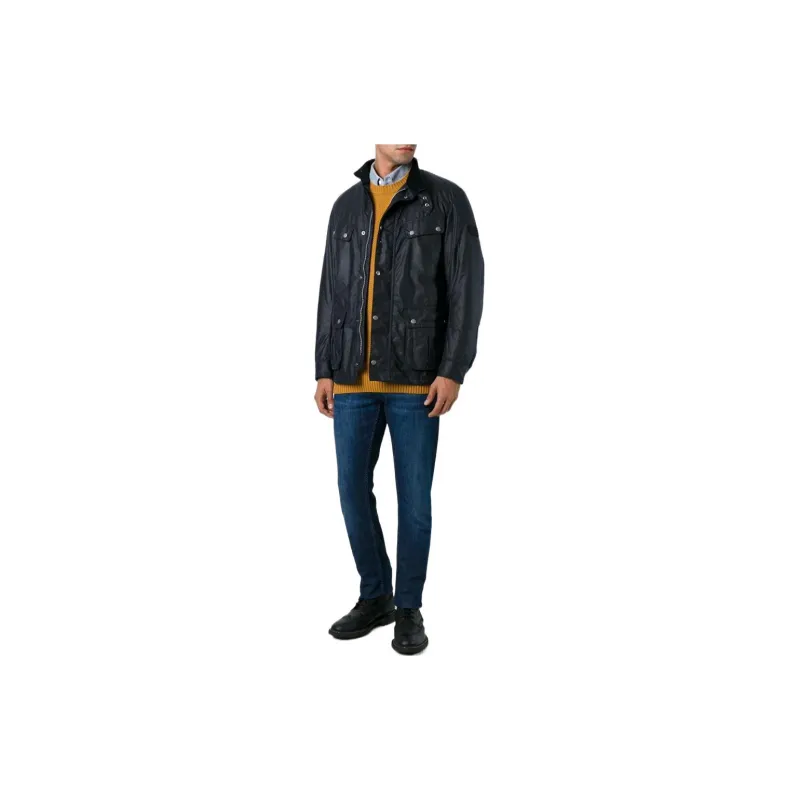 BARBOUR Duke Cotton Wax Jacket-2