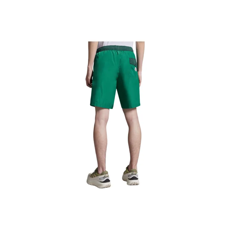 Moncler Swimming Shorts Men's Green-2