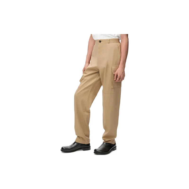 LOEWE Straight Leg Cargo Trousers-3