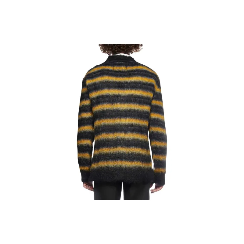 MARNI V Neck Long Sleeve Cardigan-3