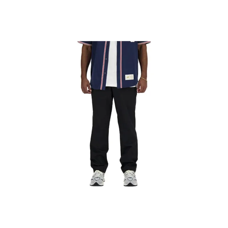 New Balance Icon Twill Casual Pants Men's Black-2