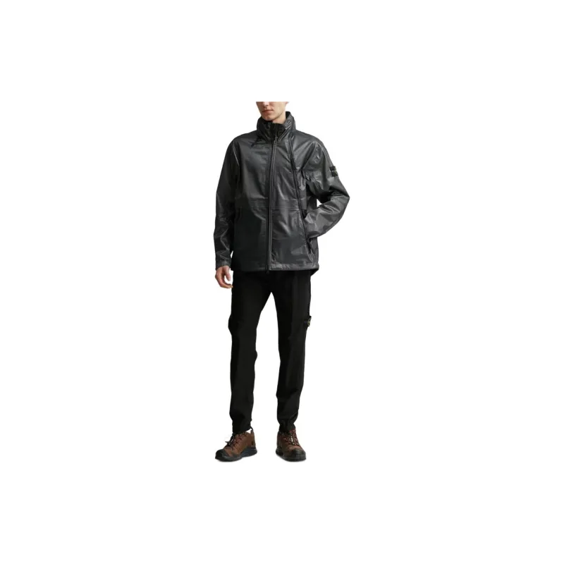 STONE ISLAND Turtleneck Zipper Jacket-8