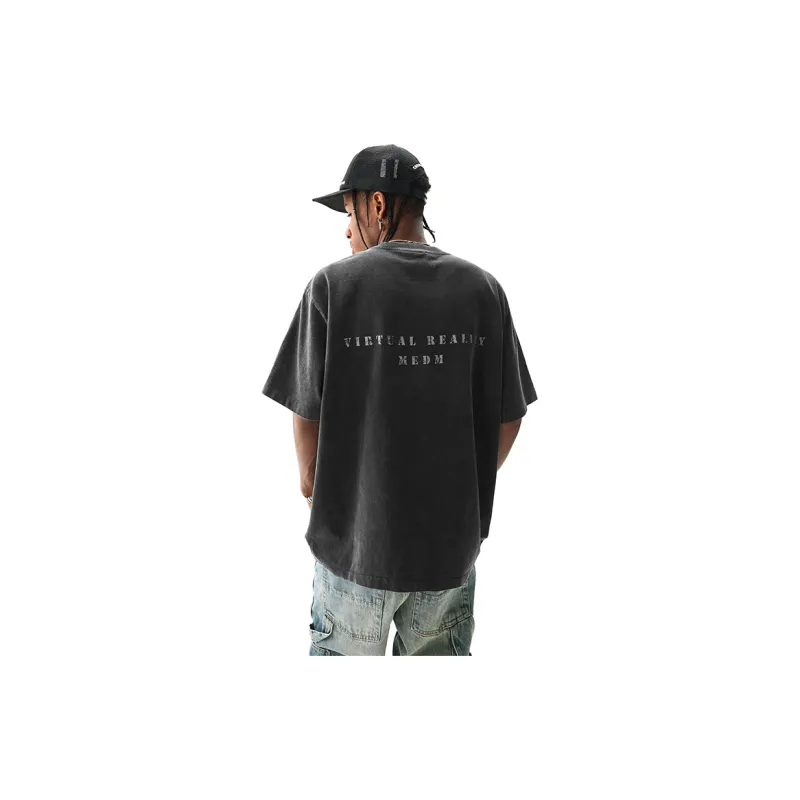 MR.ENJOYDA MONEY T-Shirts Unisex Washed Gray-4