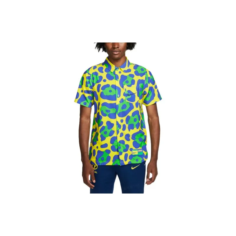 Nike Brazil 'Dynamic /Green Spark/Paramount Blue/Paramount' Shirt-3