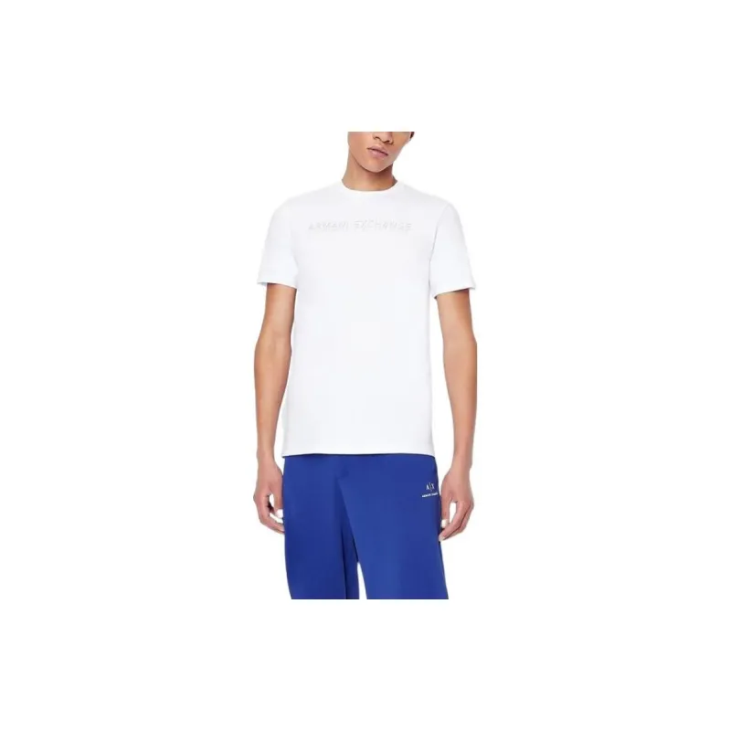 ARMANI EXCHANGEAE SS22 T Shirt Men's White-2