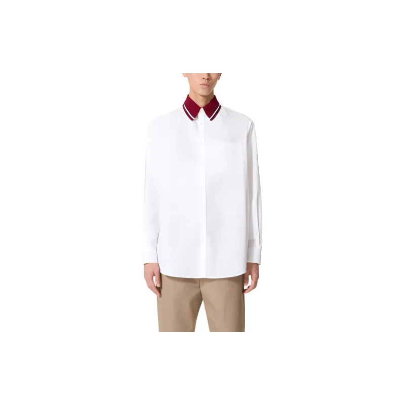 Valentino Shirts Men White-1