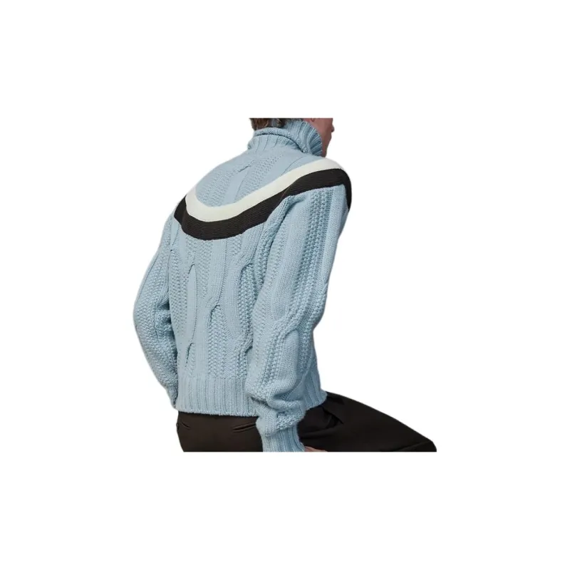 HERMES Sweaters Men Sky Blue-3