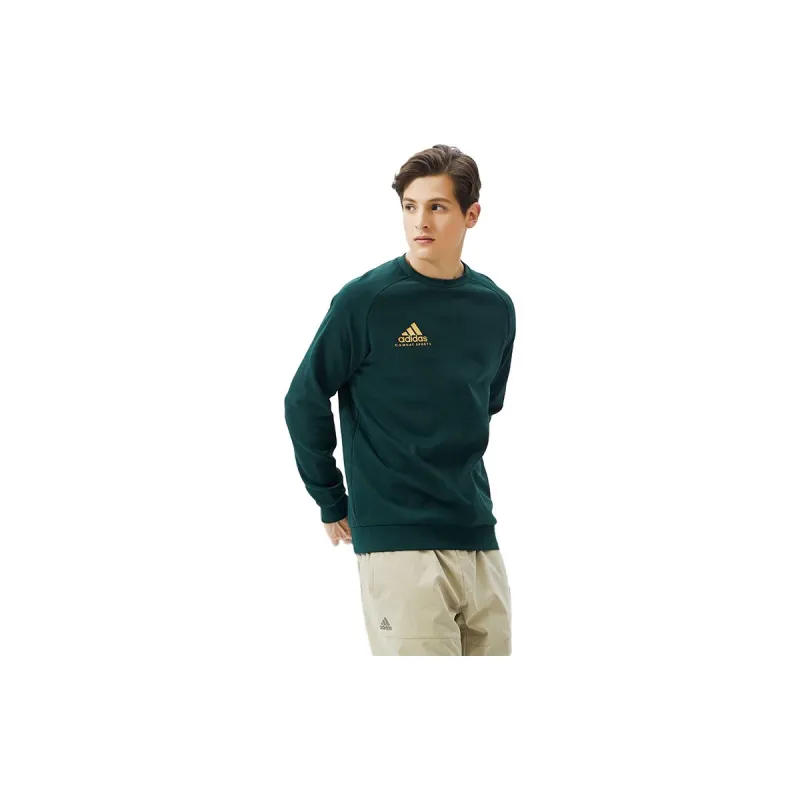 Adidas Sweatshirts Men Dark Green-3