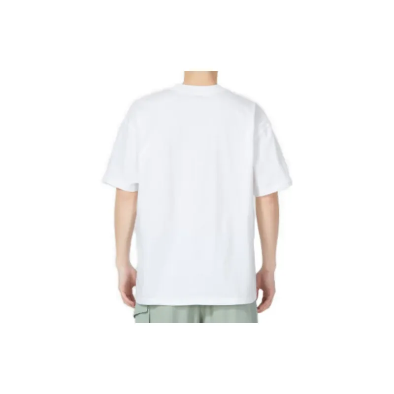 Nike T Shirts Men White-3