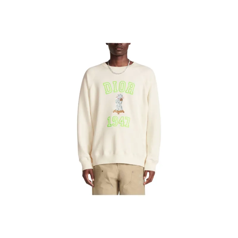 DIOR SS24 Sweatshirt Men's Ecru-3
