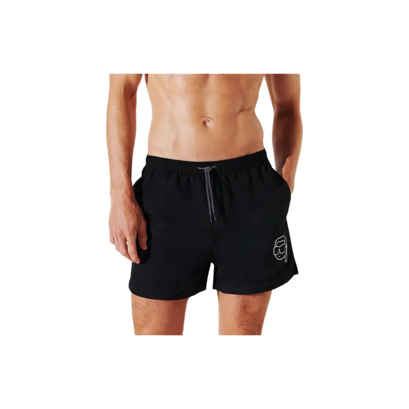 KARL LAGERFELD / Karl Lagerfeld Jeans Ikon Swim Shorts-1