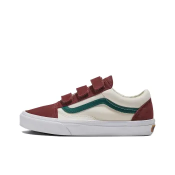 Old Skool Vans Velcro 'Burgundy'