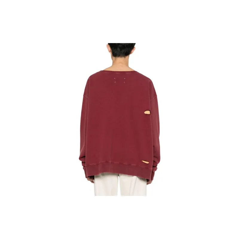Maison Margiela Distressed Oversized Sweatshirt-2