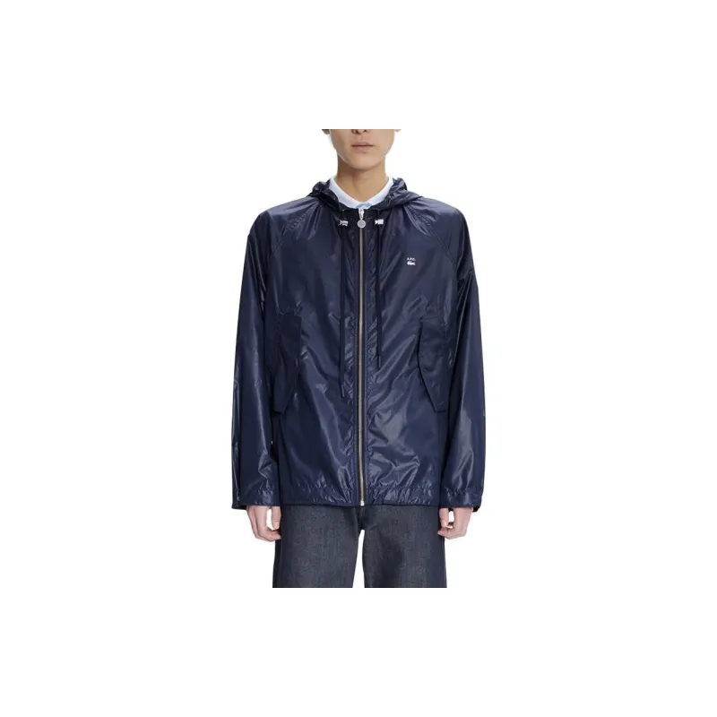 LACOSTE x A.P.C Jackets Coats Men's Marine Blue-4