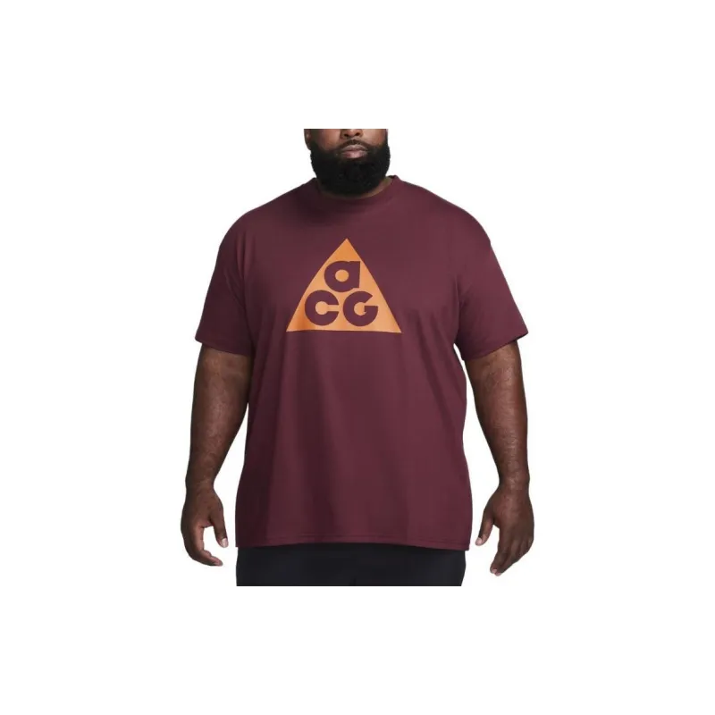 Nike ACG T Shirt Men's Burgundy-3