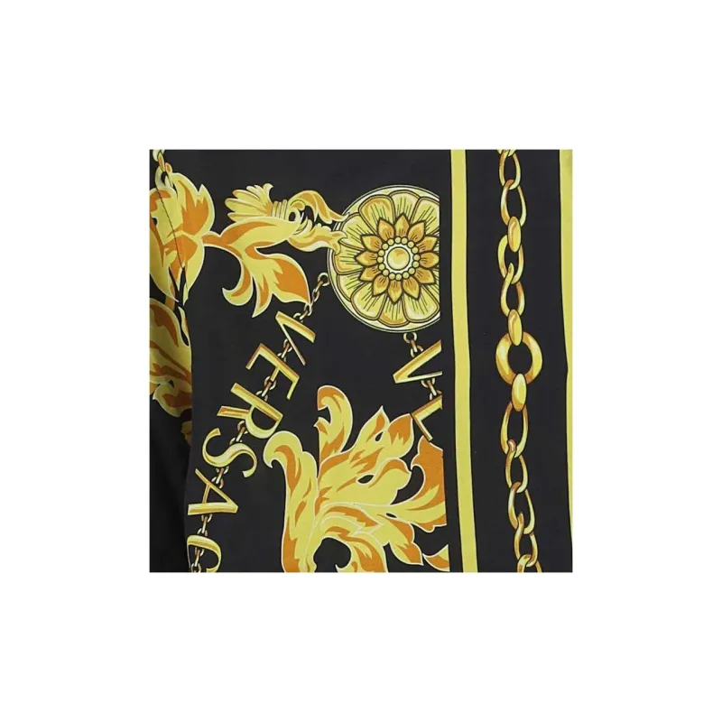VERSACE JEANS COUTURE Baroque Pattern Button Up Shirt-6