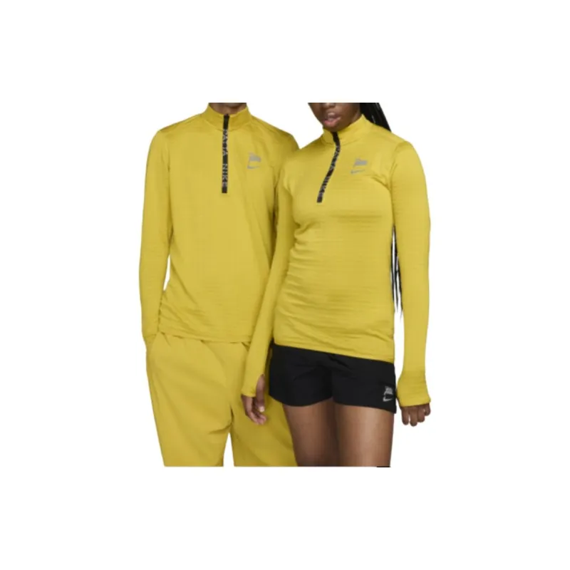 Nike x Patta Sweatshirt Asia Version Unisex Yellow-2