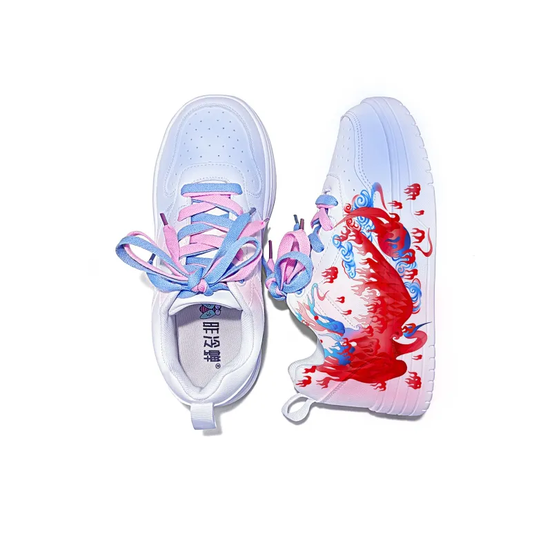 Cold Cicadas Yesterday Lightweight And Breathable Low-Top Skateboard Shoes Unisex-2